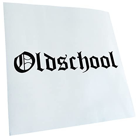 - Autoaufkleber - Oldschool Aufkleber für Auto, Laptop, Fahrrad, LKW, Motorrad mehrfarbig JDM Decal Racing