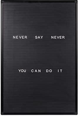 MasterVision Letter Board Welcome/Reception, 22 x 28 with Black Aluminum Frame