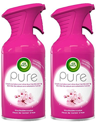 Air Wick Premium Spray Pure Cerisiers magique Duo (2 x 250 ml)