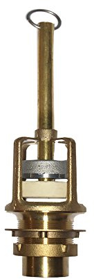 EDM 01277 Toilet Flush Valve with Lead Brass, Gold, 24.5 cm