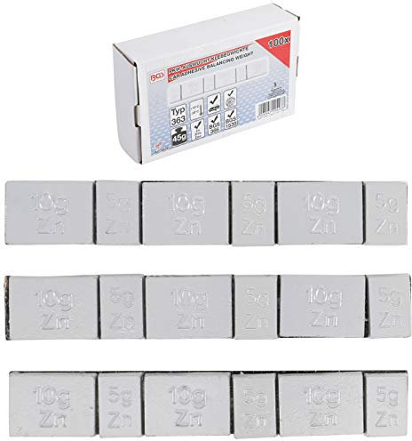 BGS Auswuchtklebegewichte - Typ 363-45 g - 100-tlg.