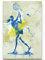 Paul Sinus Art Tennis III 90x60cm auf Leinwand gespannt fertig zum aufhängen