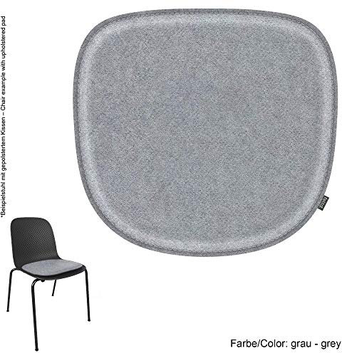 Feltd. Eco Filz Kissen geeignet für Hay - 13eighty Chair gepolstert inkl. Antirutschbeschichtung