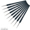 9 Pieces Fine Detail Paint Brush Miniature Artist Painting Brushes Drawing Brushes for Art Acrylic Watercolor Oil Gouache(0, 00, 000 Size)