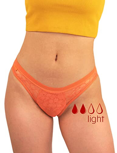 Cool Period - Ultra-absorbierende Baumwollmenstruationsunterwäsche und leichte Harninkontinenz-Unterwäsche für Frauen, waschbare Periodenunterwäsche, französische Marke