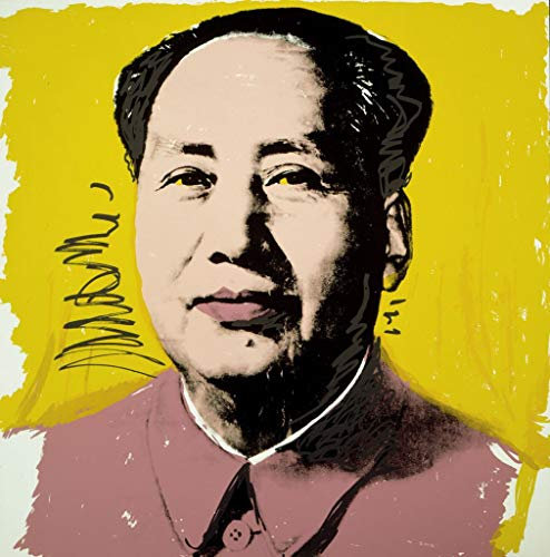 Poster Andy Warhol Portrait Mao Nonne Pop Art China