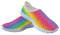 SCRAWLGOD Damen-Wanderschuhe, leicht, Netzstoff, Tennisschuhe, atmungsaktiv, Laufschuhe, Regenbogenfarbene Meerjungfrau-Waage., 34 EU