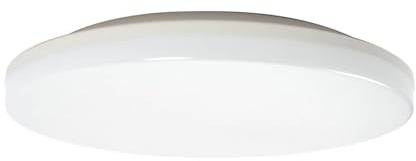 PRIOS LED Deckenleuchte Artin (Modern) in Weiß (1 flammig,) - Lampe Deckenlampe Badezimmerleuchte