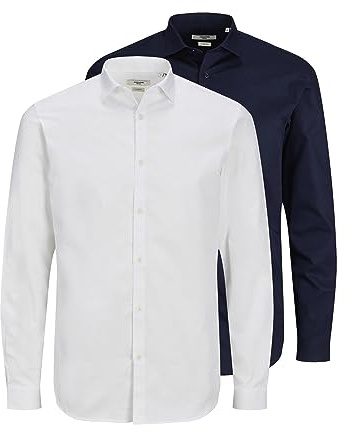 Jack & Jones Jprblacardiff Shirt L/S Noos Camicia Uomo