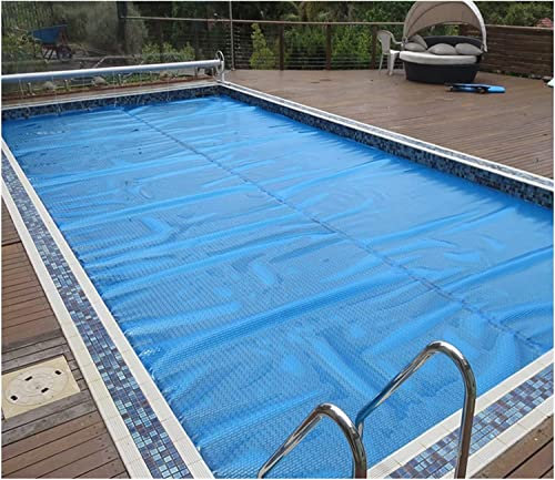 SAFWEL Protecteur de piscine anti - poussière Couverture Solaire Piscine Couverture de piscine solaire Pour les piscines hors sol, Couverture solaire pour piscine Des bulles de 400 microns, 1m/2m/3m/4