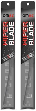 OMAC Scheibenwischer Wischerblätter Vorne kompatibel mit Renault Megane 2008-2016