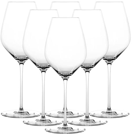 Spiegelau Hi-Lite Lot de 6 verres à vin universels en cristal 510 ml