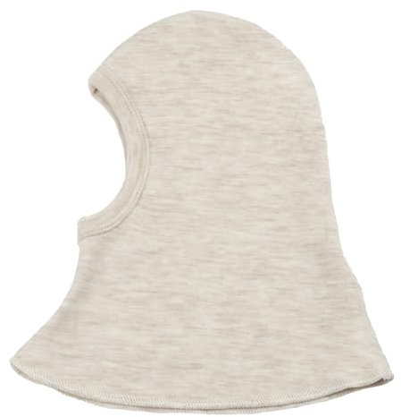 Joha Baby Kinder Jungen Mädchen Schlupfmütze Merinowolle, Größe:37, Farbe:Creme