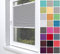 Home-Vision® Premium Plissee Faltrollo ohne Bohren zum Kleben Innenrahmen Blickdicht Sonnenschutz Jalousie für Fenster & Tür (Grau - Höhe 100cm x Breite 100cm)