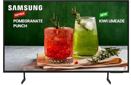Samsung Business TV Serie BED-H da 55, UHD 3840x2160 con Funzionalità HDR10+, Tizen, PurColor, Adaptive Sound, HDMI, USB, Bluetooth, WiFi, Accesso Remoto