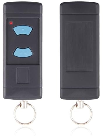 Trasmettitore manuale per porta del garage per Hörmann HSE2-868 HSM4-868 HS4-868, garage Door Opener 2 pulsanti, ricambio compatibile con Hörmann Blue Buttons 868,3 MHz, telecomando per garage