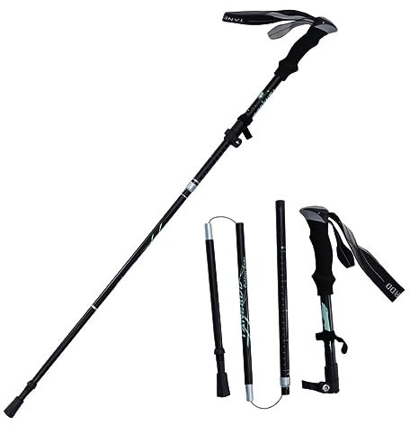 Mehr Stück Faltbarer Trekkingstock aus Aluminiumlegierung, Leicht
