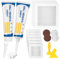 200g Spachtelmasse Weiß Innen, Ungiftig Bohrloch Füllung, Reparaturspachtel Set mit Spachtel Wandreparatur Patch, Fertigspachtel Weiß Innen, Löcher Wand Füllen, Spachtelmasse Wand für Peeling, Rissen