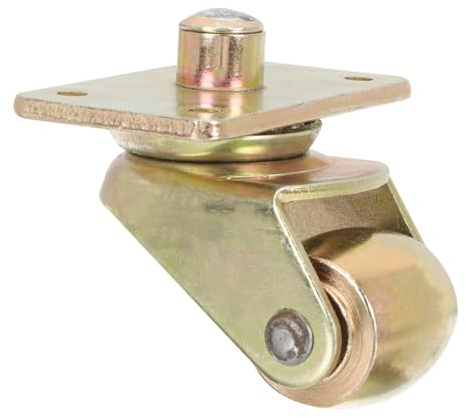 VICASKY Upright Piano Accessory Steel Caster Wheel Quiet Rolling Bearings Exquisitely Made Design 57mm Height Metal Small Wheel for Moving Pianos