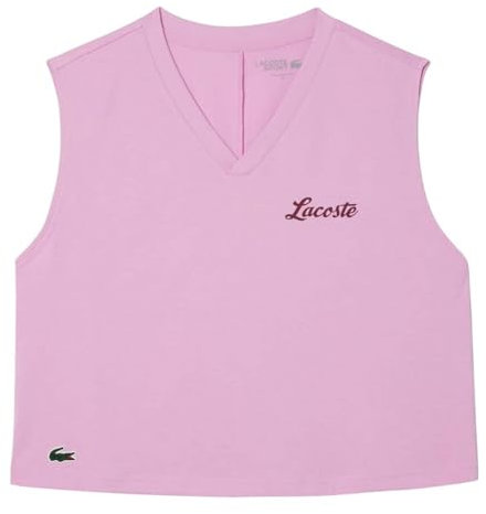 Lacoste - Haut Court - Femme (38 FR) (Rose)