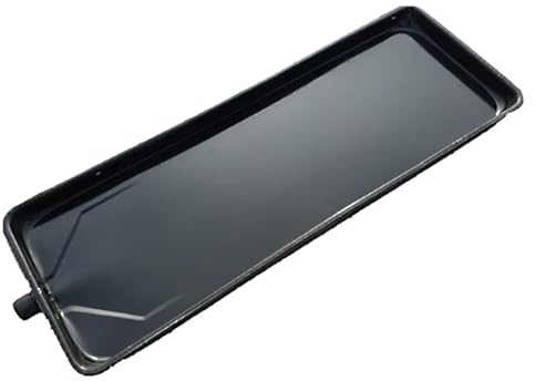 QSNYJPL Vaschetta Raccogli Condensa, Vaschetta Raccogligocce con Foro di Scarico, Accessori per Climatizzatori Adatti a Mini Split e Sistemi a Pompa di Calore(63cm/25in)