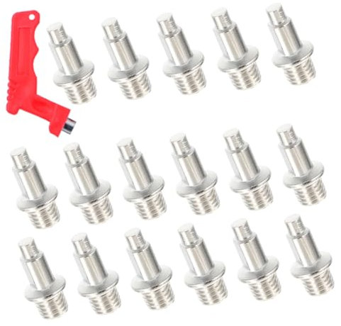 Toyvian Clavos para Zapatillas De Atletismo Tacos para Zapatillas Deportivas Correr y Saltar