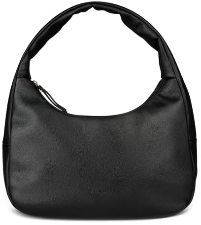 bugatti Mare 3.0 Hobo-Tasche für Damen, Schultertasche aus Kunstleder mit breitem Henkel