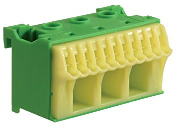 Hager Quick Connect Steckdosenleiste Erdung QuickConnect 3 x 25 mm² + 11 x 4 mm²