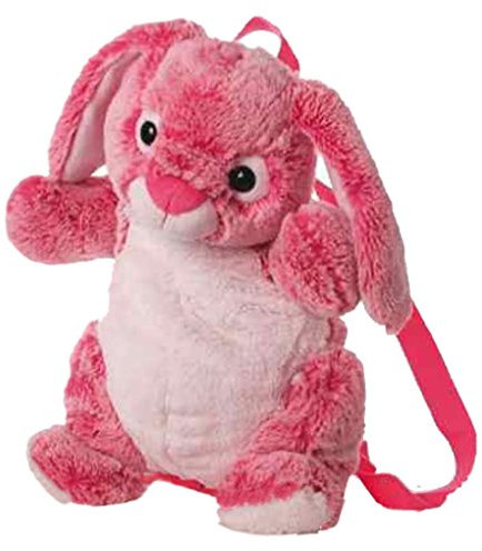 Inware 7616 - Kindergarten Rucksack, Hase, pink/weiß