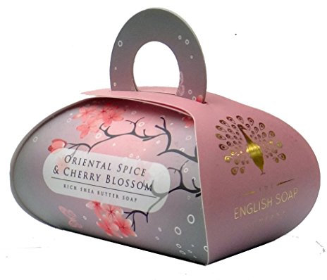 THE ENGLISH SOAP COMPANY Oriental Spiece und Cherry Blossom Rich Shea Butter Seife (1 x 260 g)