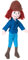 Bibi & Tina 476776 Bibi Blocksberg Plüschtier, Puppe, bunt, 30 cm
