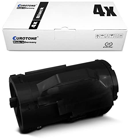 4X Eurotone Toner für Dell H 625 825 wie 593BBSB Black Schwarz N7DWF Patronen Druckerpatronen