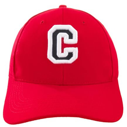 Unisex Jungen MŠdchen MŸtze Baseball Rot Cap Marineblau Hut Kinder Kappe Alphabet A-Z Gestickt in der EU (C)