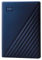 WD - Hard disk portatile My Passport da 2 TB per Mac - Time Machine Ready con protezione password, colore: Blu notte