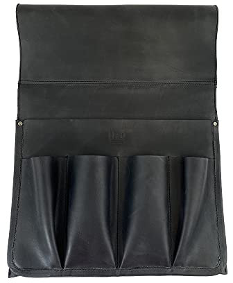 Hide & Drink, Robuster Leder-Fernbedienungs- und Zeitschriftenhalter, Couch-Organizer, Sofa-Armlehnentasche, Couch-Kartoffel-Essentials, handgefertigt: Anthrazitschwarz