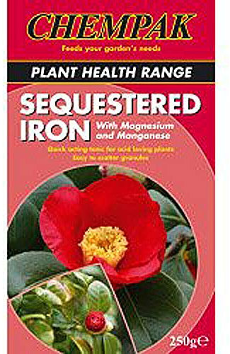 Chempak Sequestered Iron Fast-Acting Granular Plant Health Feed 250g Pack by Thompson and Morgan