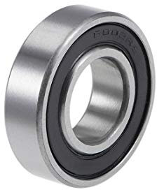 sourcing map Kugellager 6002-2RS Rillenkugellager 15x32x9mm Doppelt Versiegelter Chromstahl Lager