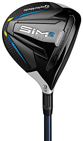 TaylorMade SIM 2 Max Steel Fairway Herren Graphit Stiff 3 Holz