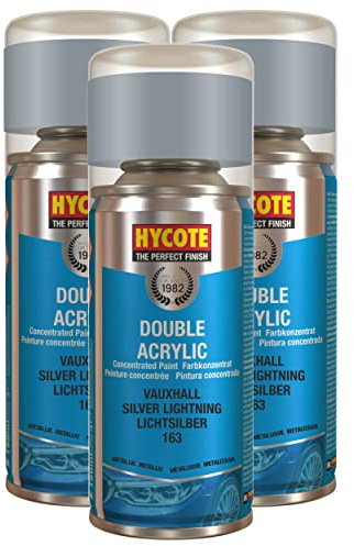 Hycote Vauxhall Silver Lightning (Metallic) 150ml (Pack of 3)