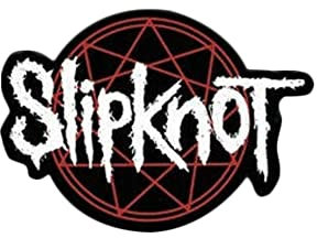 Slipknot Emaille-Anstecknadel (Logo-Design), 4 cm x 2,5 cm, offizieller Merchandise-Artikel, Einheitsgröße, Emaille, Metall, Silber, Kein Edelstein