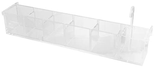 POPETPOP Scatola Filtrante Multifunzionale per Acquario Filtrazione Ossigenazione e Pompa Accessori per Ufficio Design Semplice e Trasparente Alta Efficienza e Manutenzione Facile