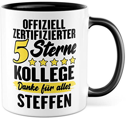Abschied Tasse Personalisierbar Geschenkidee Kaffeetasse Jobwechsel Geschenk für Mitarbeiter Kaffeebecher Kollegen Becher (Personalisierbar)