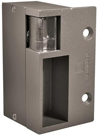 Gâche à émission en applique gauche 90mm 12/24V -AC/DC + varistance - HERACLES - 1015I