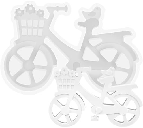 Silikonformen Gießformen, Fahrrad Silikonform, Fahrrad Kerzenformen Zum Gießen, Silikon Kerzenformen, 3D Gipsformen Zum Gießen, Silikonform Kerzenhalter, Fahrradform Für DIY Kerzen, Gips, Handwerk