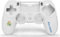 Fantroller® Funda para mando de PS4 con diseño oficial del Real Madrid para máxima protección y agarre. Funda para mando PS4 disponible en azul y blanco