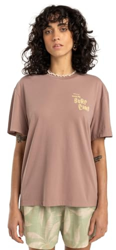 BILLABONG Surf Camp - Short Sleeves T-Shirt for Women - T-Shirt - Frauen - L - Braun
