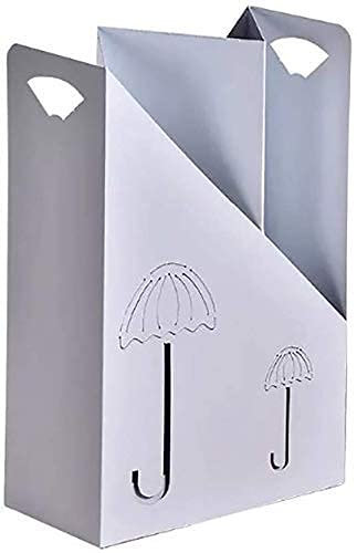 KGFDSGDS Umbrella Stand Umbrella Rack Metal Free Standing Holder,For,With Drip Tray(White) (White) (White)