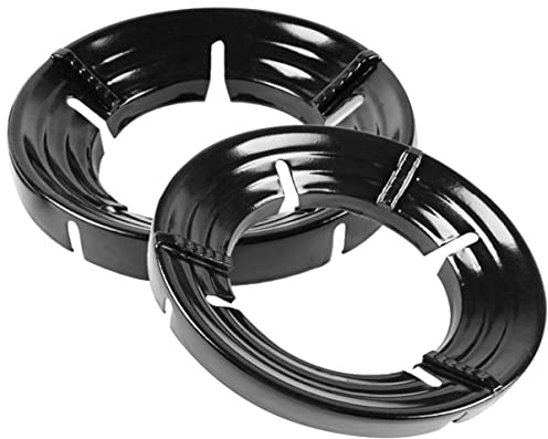 TOYANDONA Hotte De Cuisinière à Gaz Émaillée Ouvertures Pare-vent Économe Énergie Avec Effet De Concentration De Flamme Installation Facile Pour Usage Familial Et Professionnel