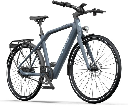 A Dece Oasis ADO e Bike Air30pro,28 Zoll 700C, Elektrofahrrad,370,00 Wh Akku, ebike Damen/Herren, Riemenantrieb,ADO Smart APP,3,5-Zoll-IPS-Display