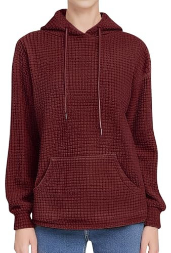 Felpa da Casa Donna Felpa con Zip Donna Cappuccio Pigiama Felpe Divertenti in Pile Warmhoodie Multicolor Cotone Primavera Cerniera Orecchie Coppia Fidanzati Verde Acqua Nera Oversize Garzata